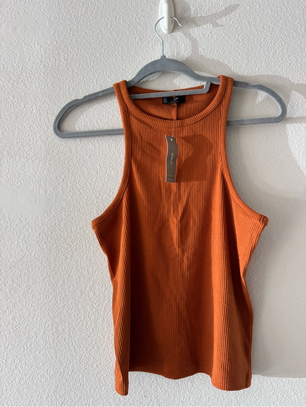 J. Crew orange tank top